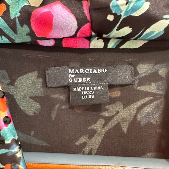 Guess Marciano Fantasia Floral Long Sleeve - Picture 3 of 5